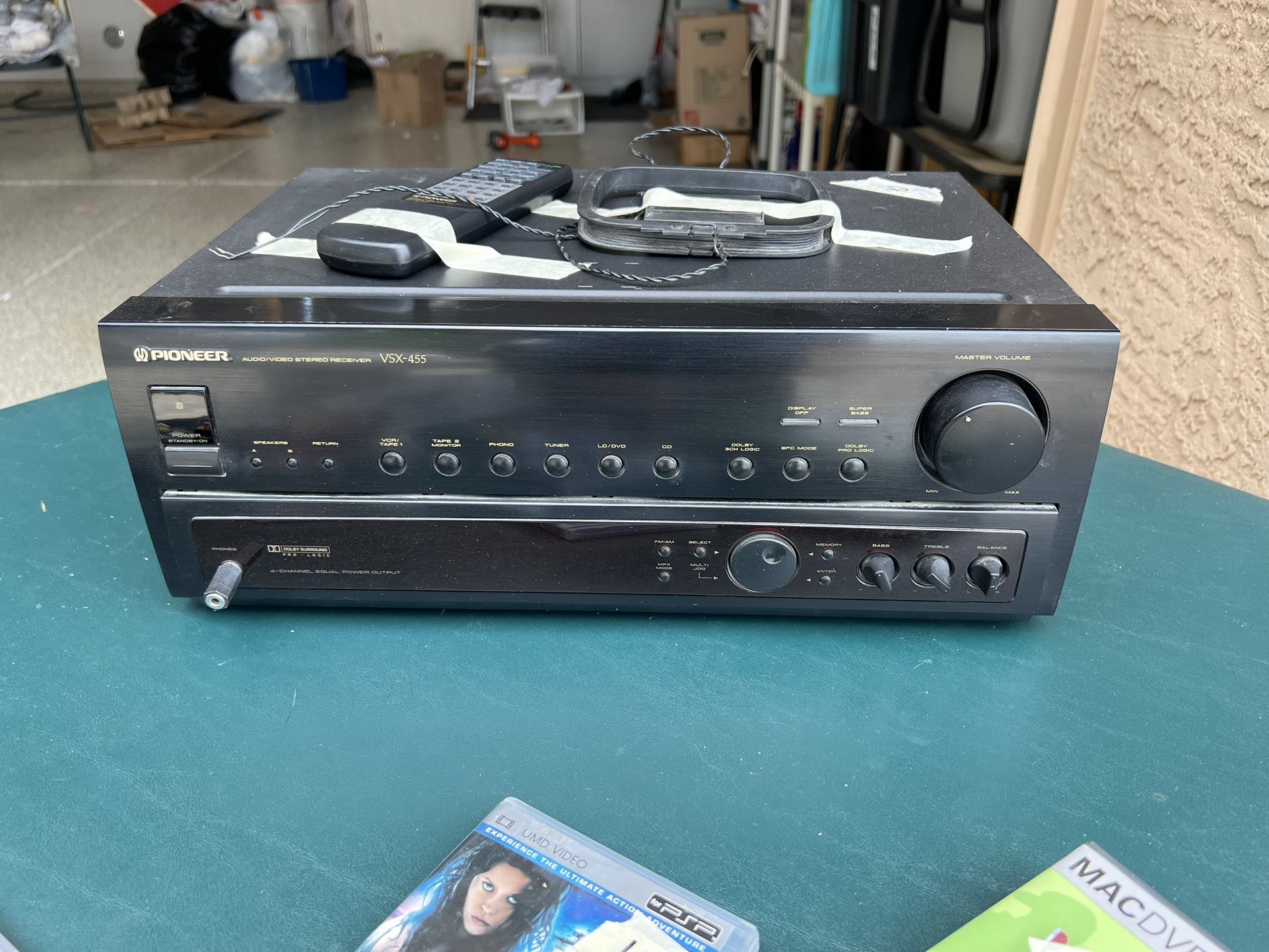 Pioneer Audio/video Stereo Receiver VSX-455