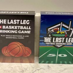 The Last Leg Live Football and Basketball Adult Dr*nking Games, Priced Individually, NEW
