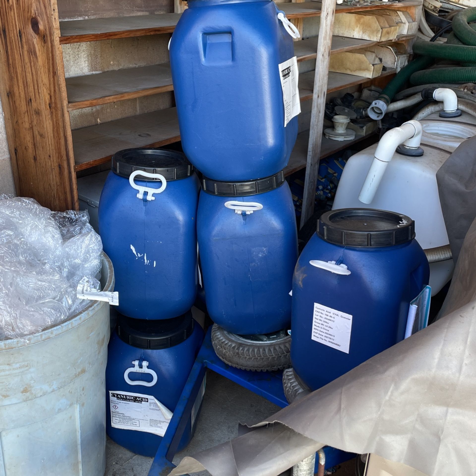 Empty Containers $7 Each. Storage /camping/fishing/Up To 50lbs