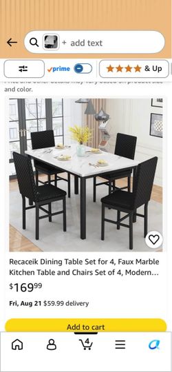 Dining table