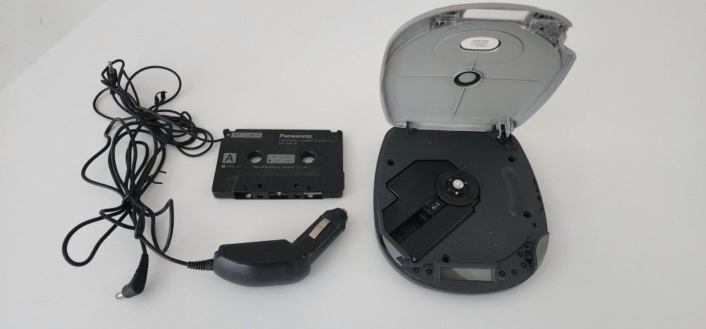 Portable CD Player With Car Taoe Insert Sl-S361-C