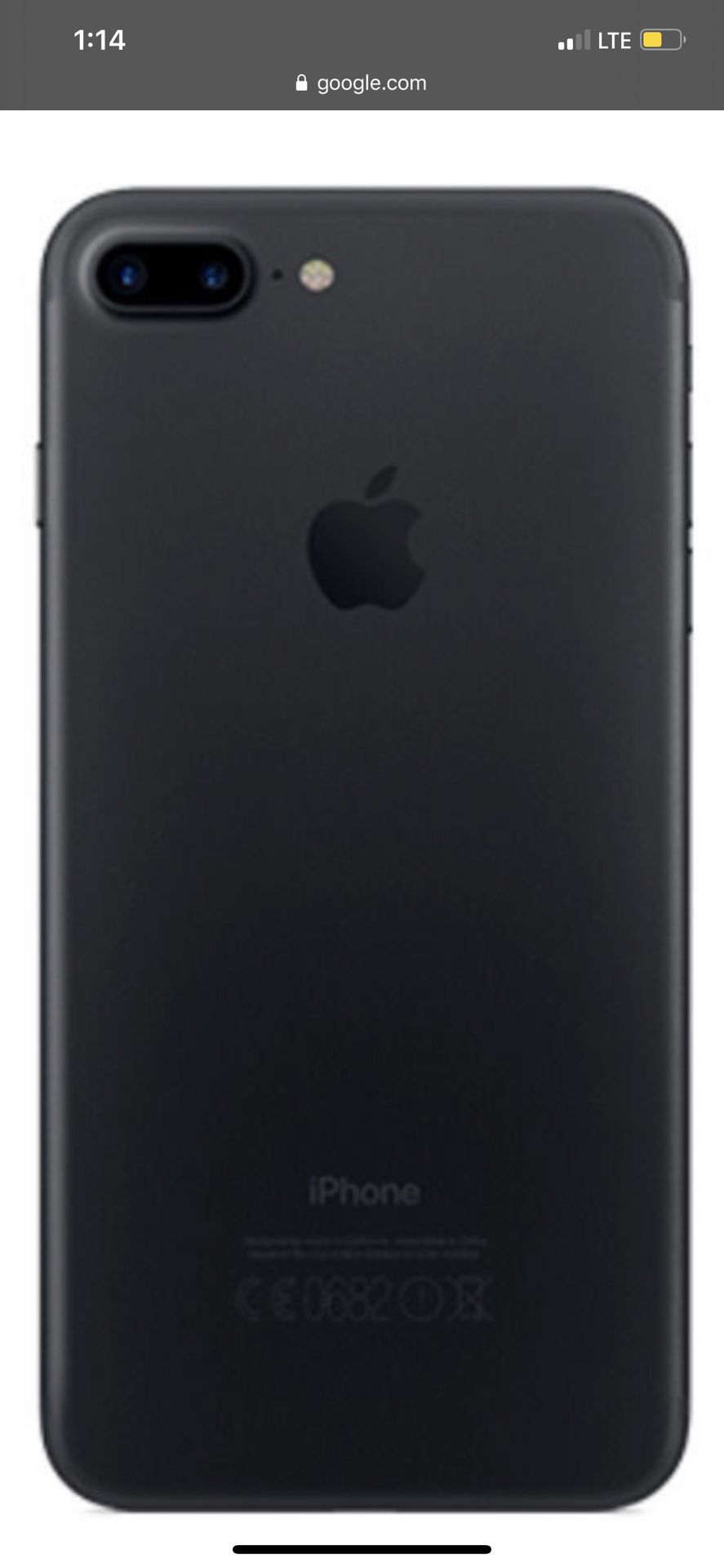 Apple iPhone 7s plus 128gb