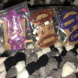 Handmade hair clips And Earrings And Bracelet 