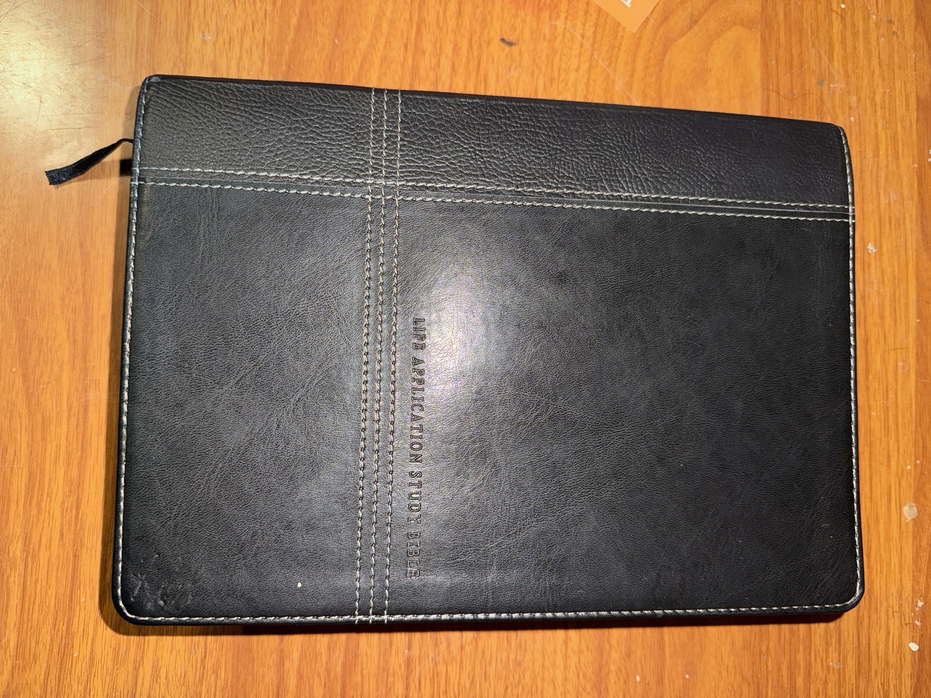 Leather-Bound Study Bible