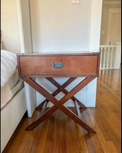 Campaign nightstands (set of two)