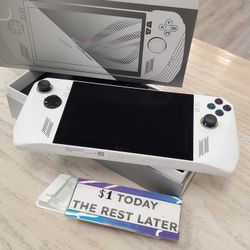 ASUS - ROG Ally 7" 120Hz FHD 1080p Gaming Handheld - AMD Ryzen Z1 Processor - 512GB- $1 DOWN TODAY, NO CREDIT NEEDED - WARRANTY INCLUDED