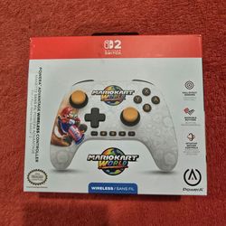 Mario Kart World PowerA Advantage Wireless Controller for Nintendo Switch 2
