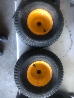 John Deere 2 front tires
