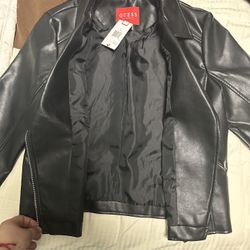 Womens Guess Leather Jacket