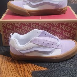 Vans knu skool lavender size 6m/7.5w