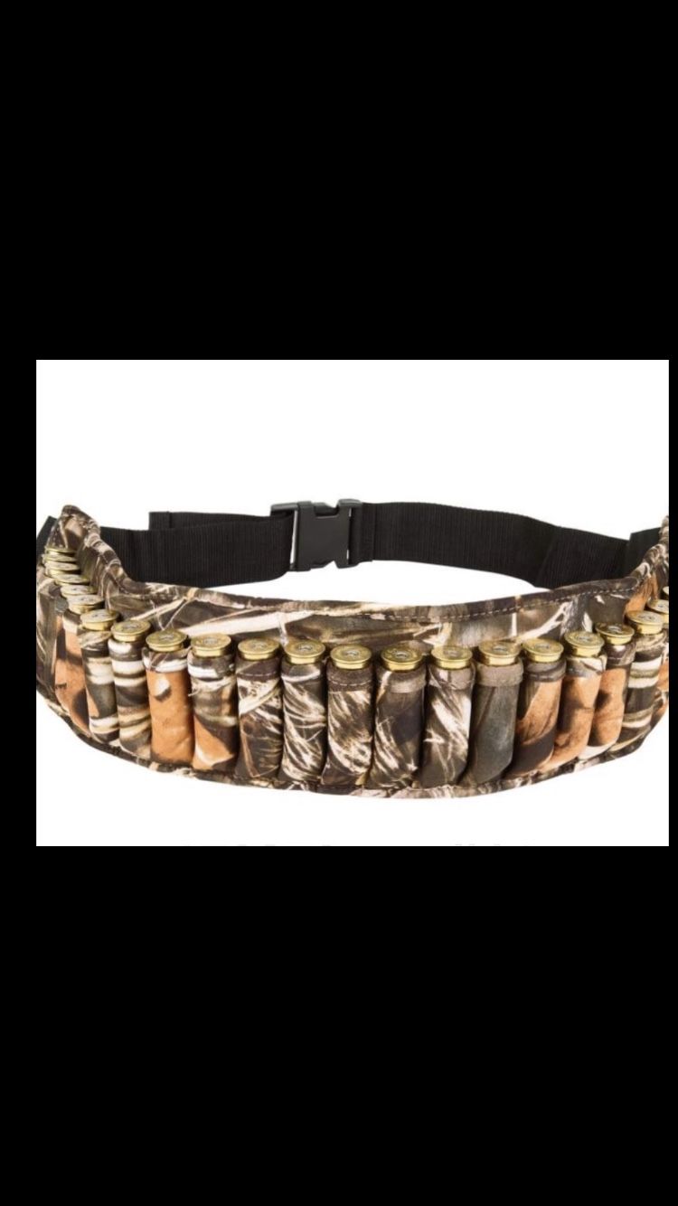 Camo hunting shotgun ammo shell holder Flambeau NEW