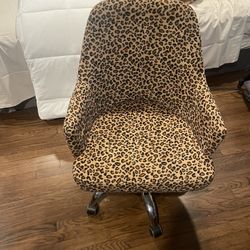 Leopard Animal Print Desk Chair 