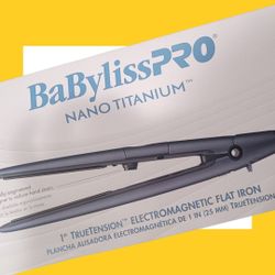 BaBylissPRO Nano Titanium 1" Flat Iron