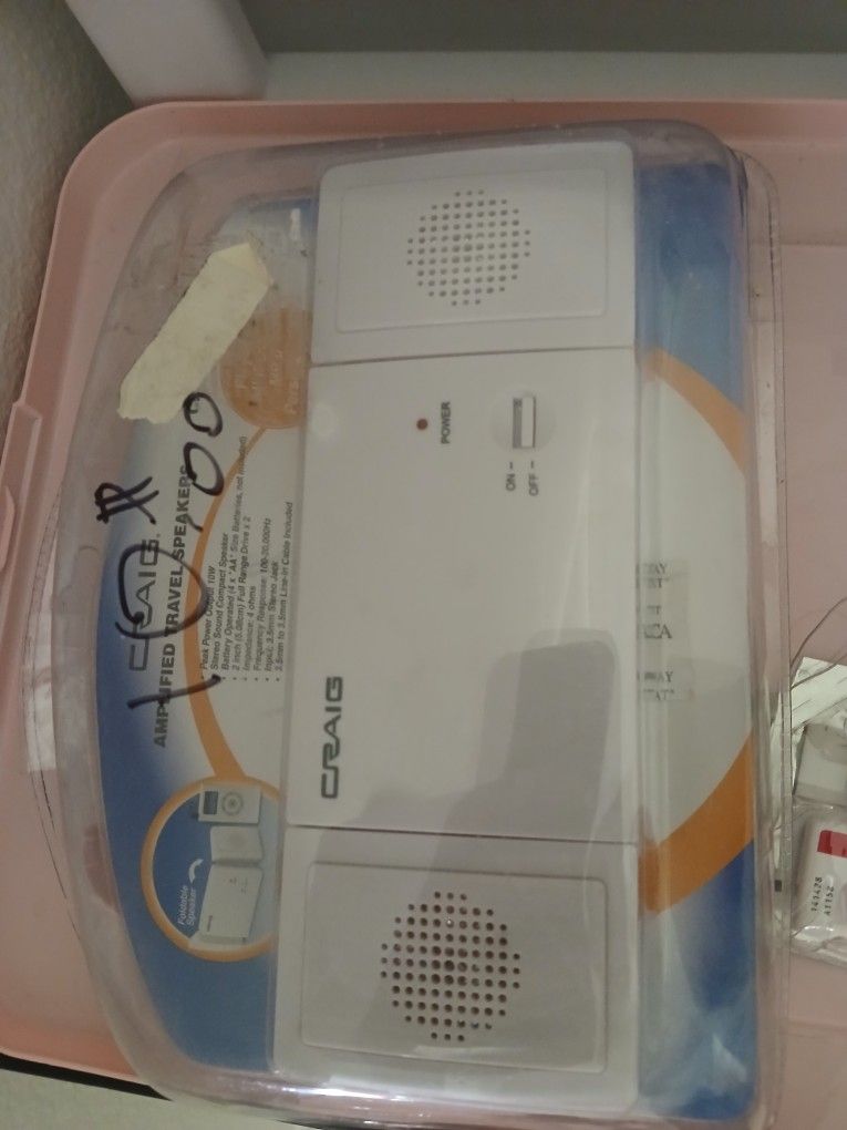 Battery Powered Prtable Speaker Aux