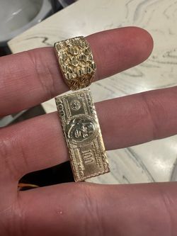 10k nugget rings solid ‼️