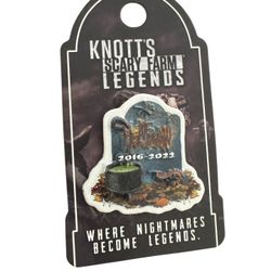 Knotts Scary Farm Pumpkin Eater 2016-2022 Pin Where Nightmares Become Legends 11 “Retired “
