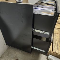 Dark File Cabinet