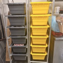 Regency Mobile Aluminum with 6 Lug Racks