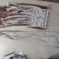 Macrame hanging decor