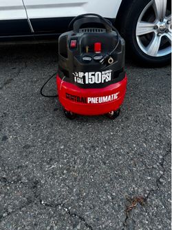 Central Pneumatic Compressor 150 Psi 6 GAL