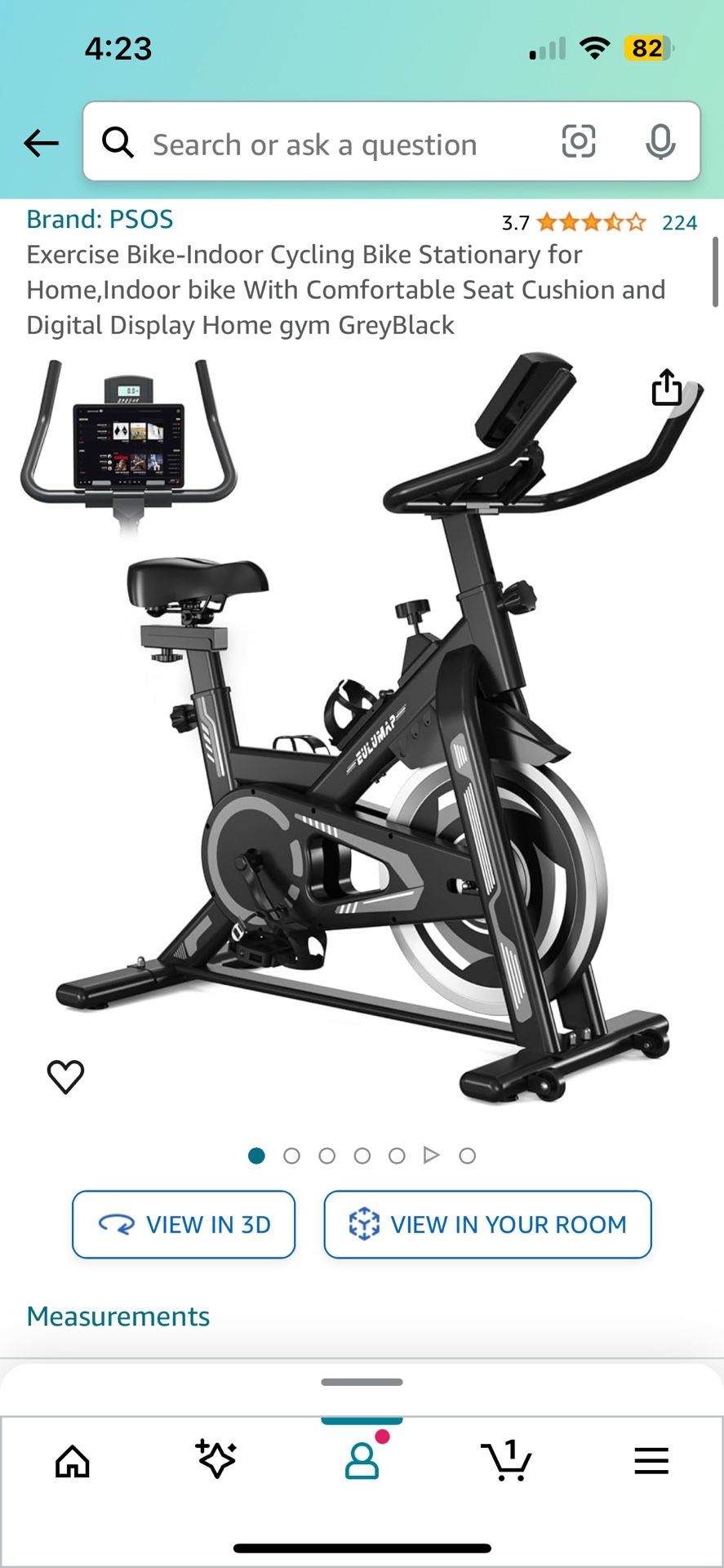 Exercise bike - Indoor