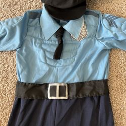 Kids Police Halloween Costume
