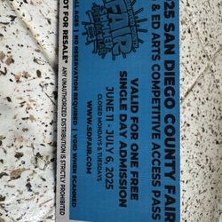 Del Mar Fair Tickets 