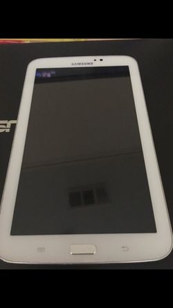 Samsung tablet 7"