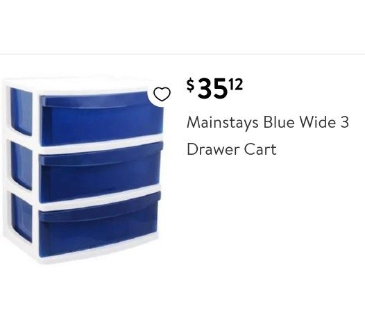 Set Of Drawers Dresser Cart 
