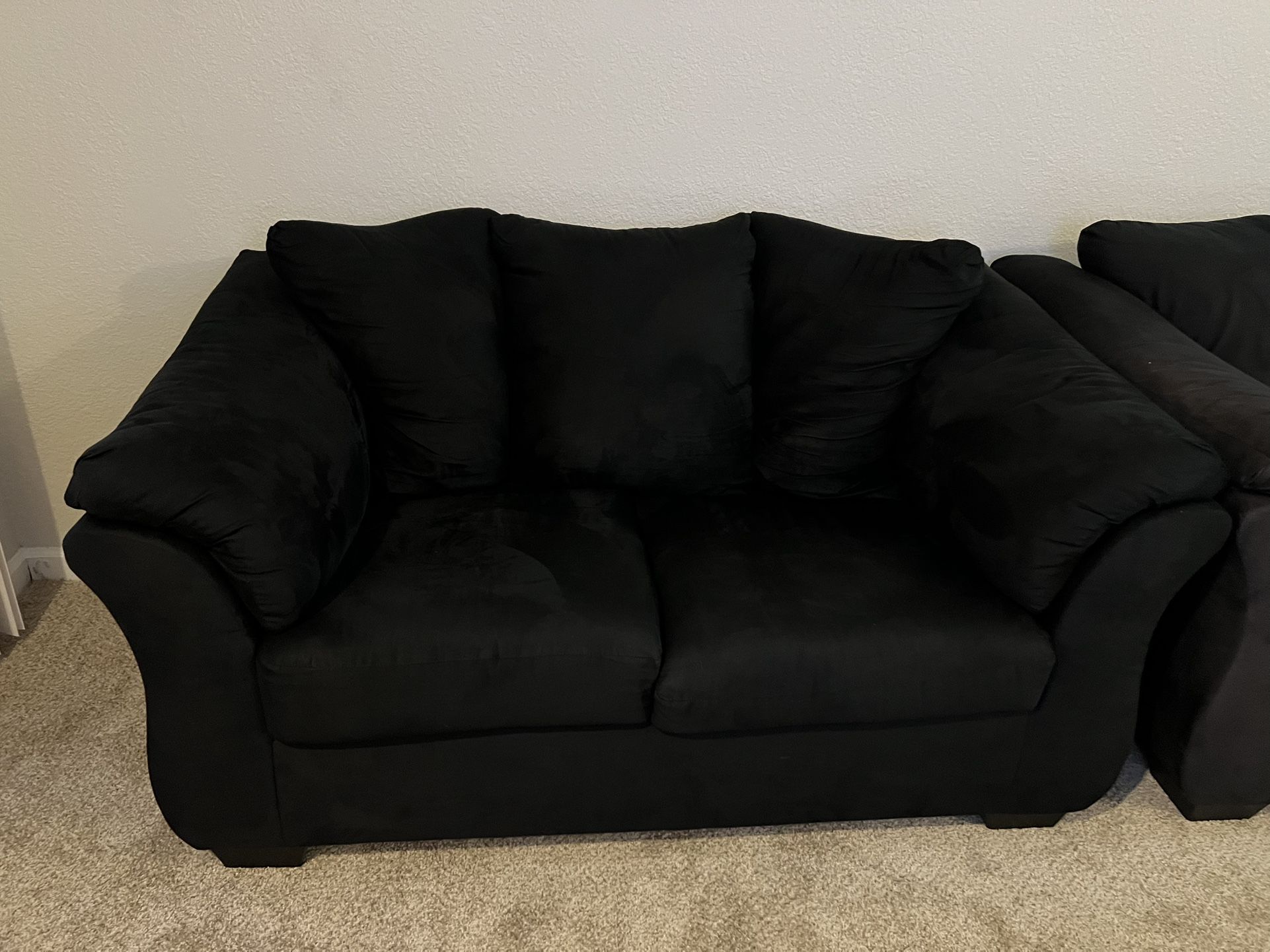 Loveseat and Chair 