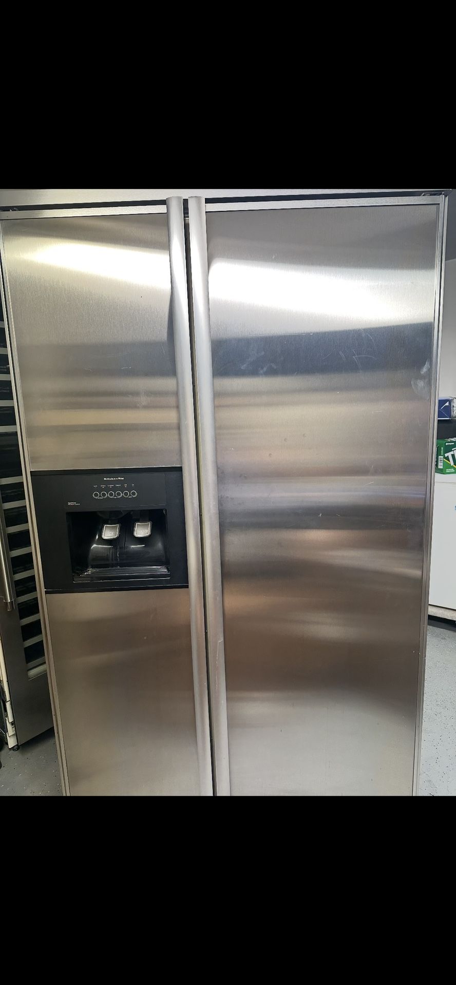Working Kitchen Aid Refrigerator (see description)