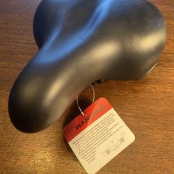 Bike Seat Comfort Extra Width Padded Saddle Mountain Soft Wide Bike Seat Cushion Cover New 