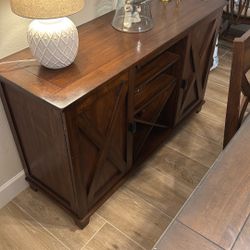 Side Kitchen Table Buffet 