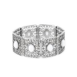 Paparazzi White Bracelet