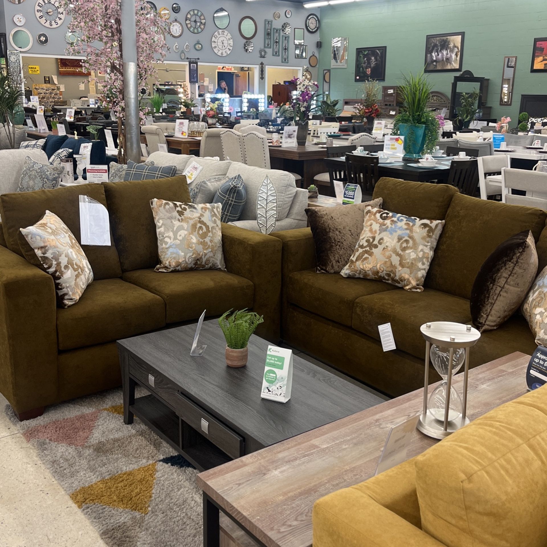 Close out Sofa & Love