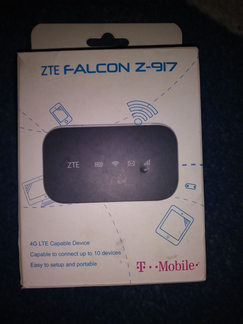 Zte falcon z-917 T-Mobile hotspot modem