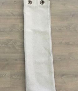 Two (2) Panels Curtain Rod Pocket  Material 100%polyester  Color: Khaki/Beige  Size: 50x96”