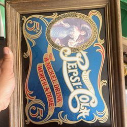 Vintage Pepsi Sign. 