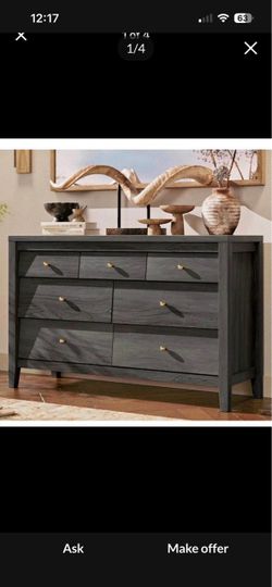 Brand new luxury seven dresser wooden drawers for 140