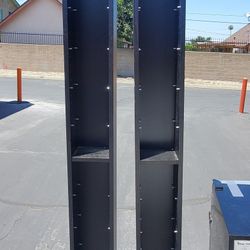 IKEA "BESTA"  CD TOWERS in Black 