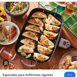 Plancha Doble Elecrica De Ceramica 