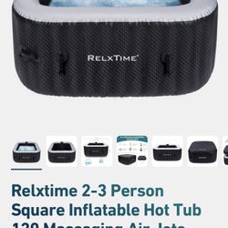 RelxTime Inflable Hot Tub Spa