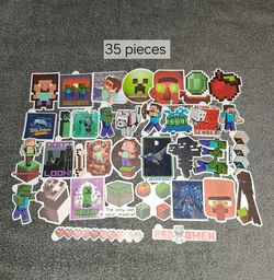 Minecraft Stickers Each Picture $5