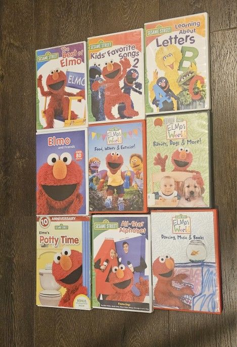 9 Elmo DvDs For Children