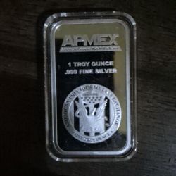 1 Troy Ounce .999 Silver Bar
