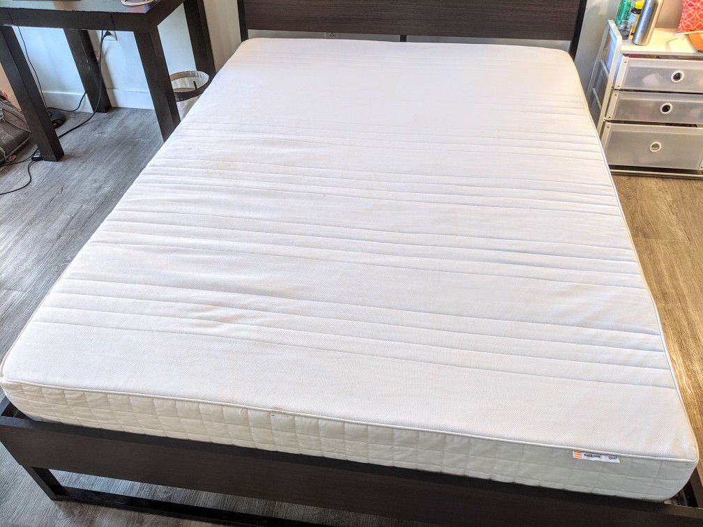 Ikea Queen firm memory foam mattress