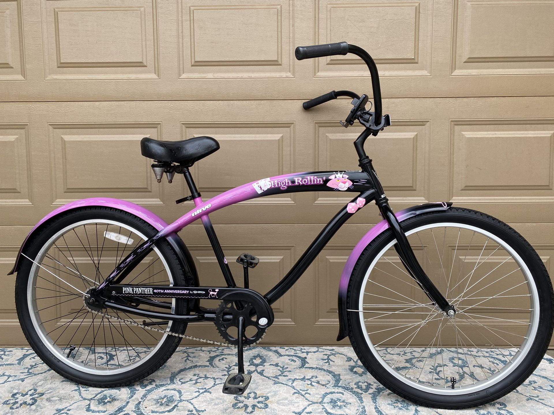 Nirve Pink Panther Beach Cruiser