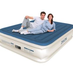 Air Mattress Queen with Built in Pump,18''
