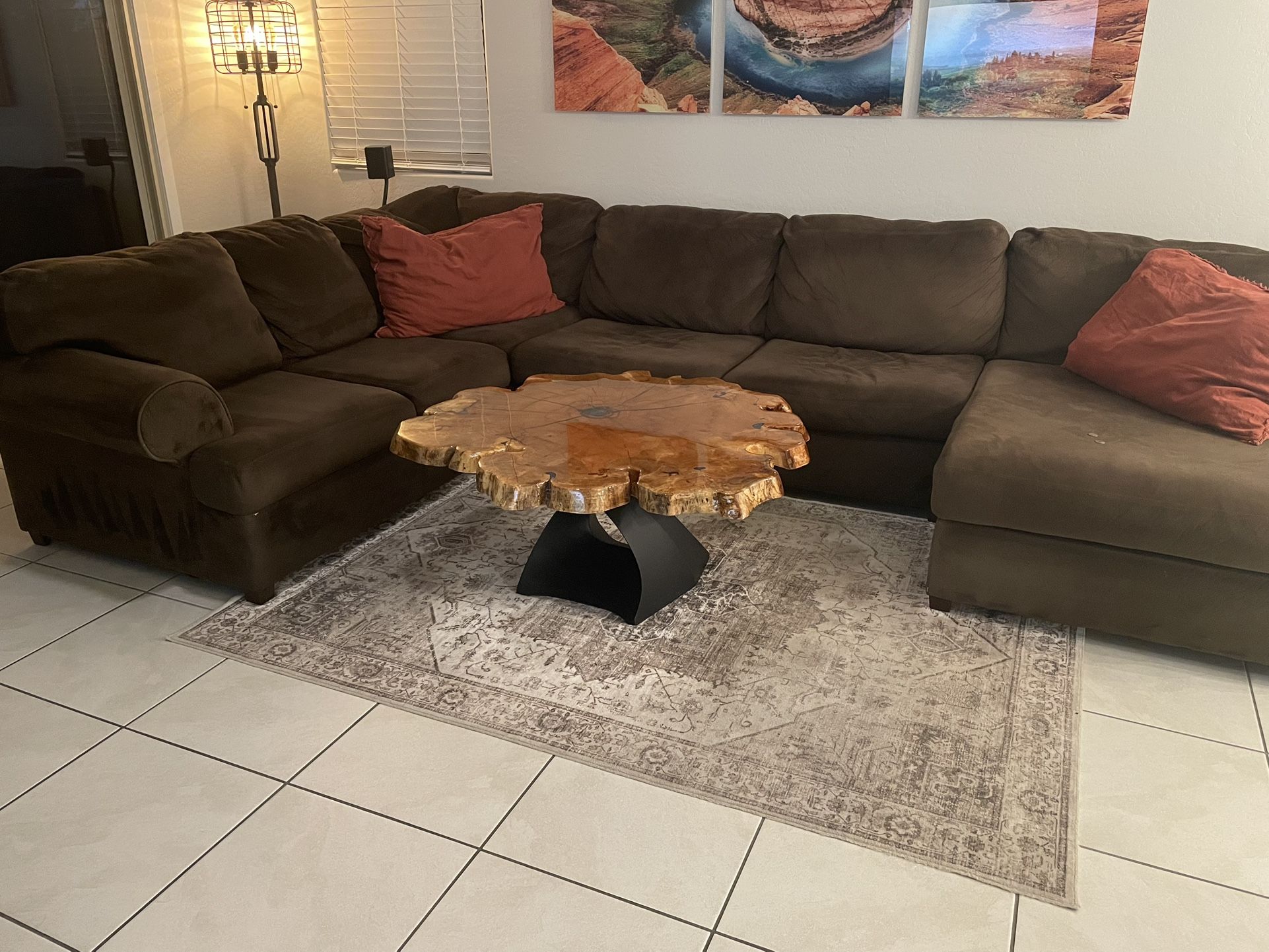 Coffee Table - Live Edge Cookie