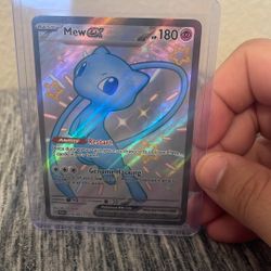 Mew EX - Paldean Fates NM